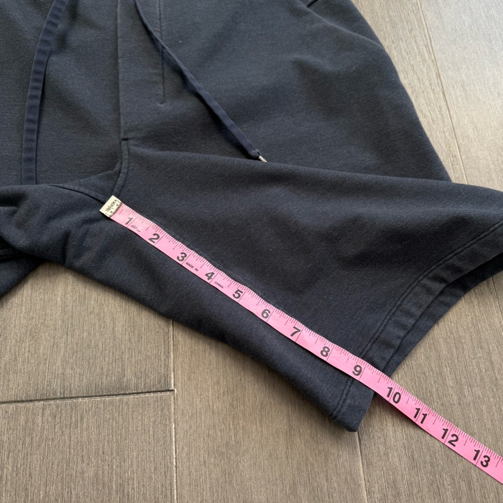 Lululemon City Sweat Short *9.5" - Heathered True Navy Size M Gym Lounge Casual - Picture 14 of 14